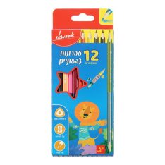 מארז עפרונות דו צדדים