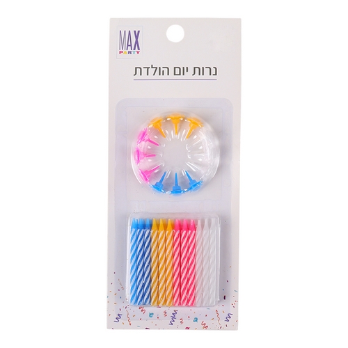 נרות יום הולדת