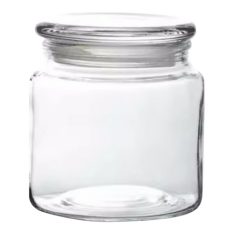 צנצנת ומכסה זכוכית