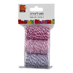 מארז חוטי שזירה ליצירה וצמידים