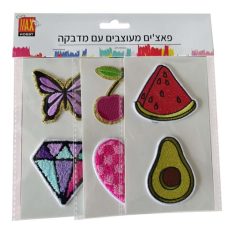 מארז פאצ'ים מעוצבים עם מדבקה